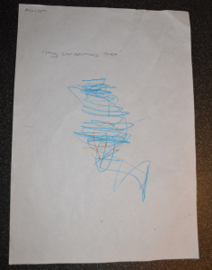 'My Christmas Tree', Pre-School Sept 2014