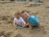 Aaron and Ben at the beach